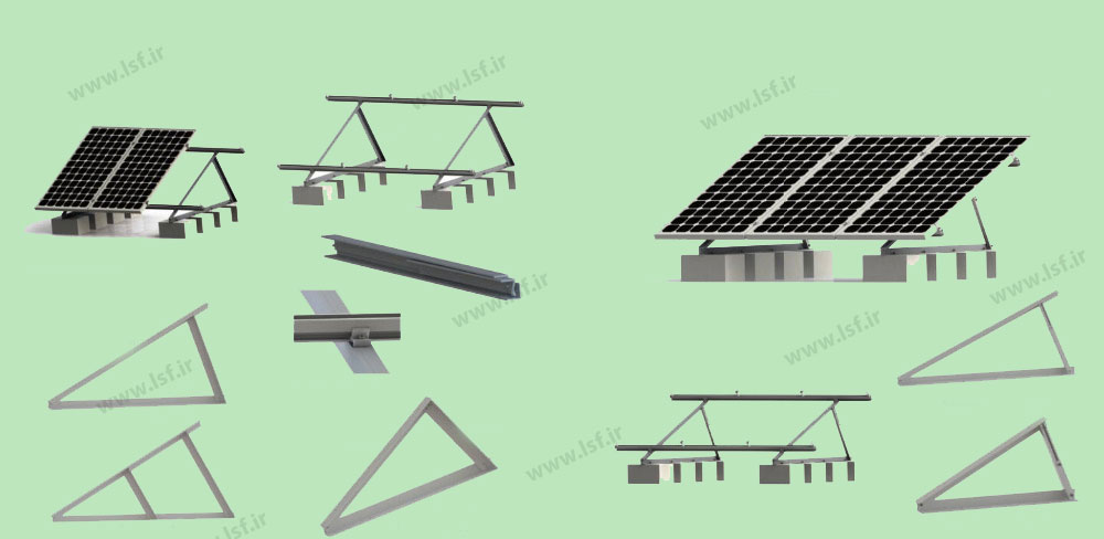 اواع استراکچر خورشیدی