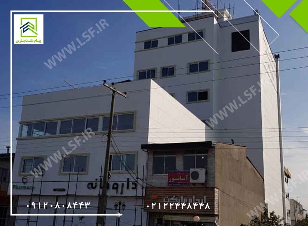 پروژه سازه ال اس اف/ بیمارستان نور